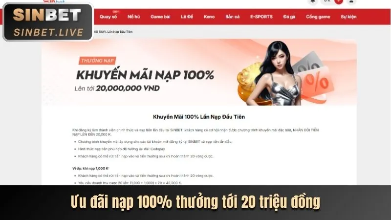 So sánh hoàn trả zo win với đối thủ
